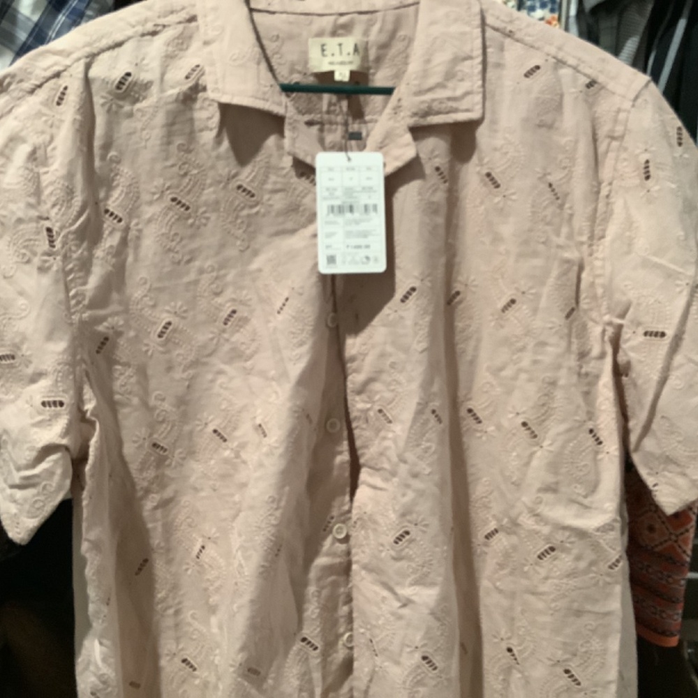 E.T.A Mens button down - Picture 2 of 4